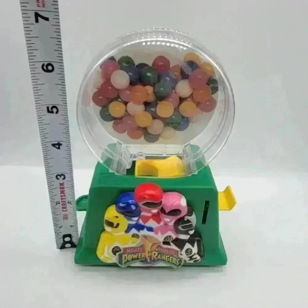 Vintage 1994 Power Rangers Collectible Gum Ball Machine - Coin Bank- Works Nice!